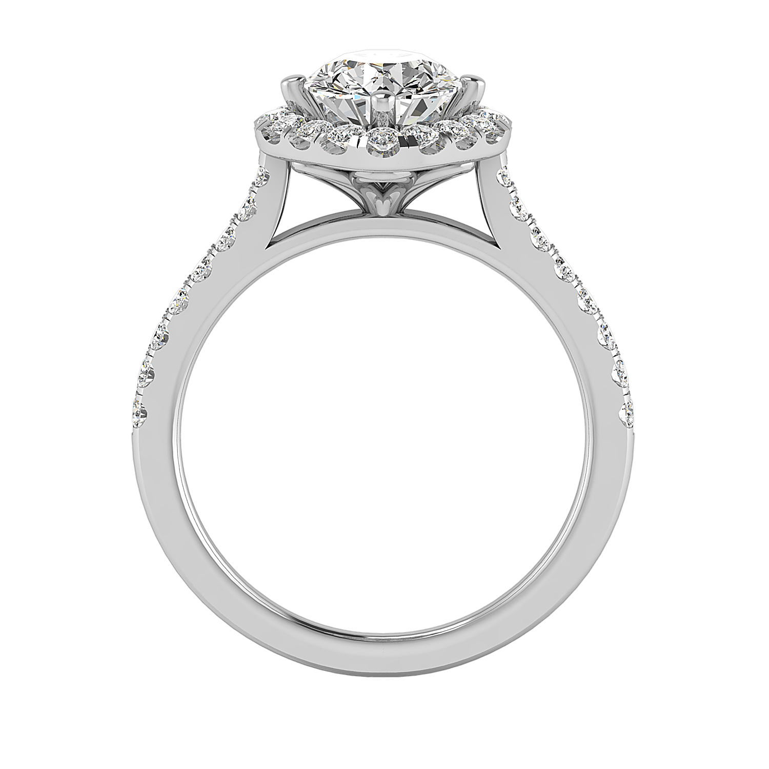 Maggie Halo Engagement Ring